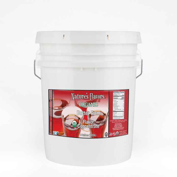 Butter Rum Flavor Concentrate, Organic