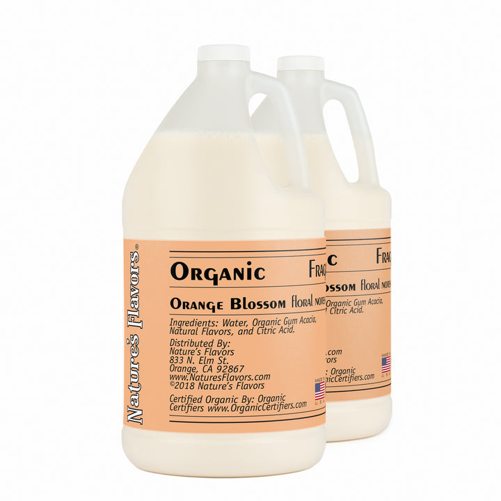 Organic Orange Blossom Fragrance Emulsion with Floral Notes (Water Soluble)