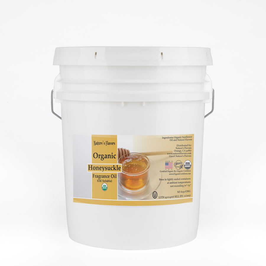 Honeysuckle Fragrance Oil (Oil Soluble), Organic