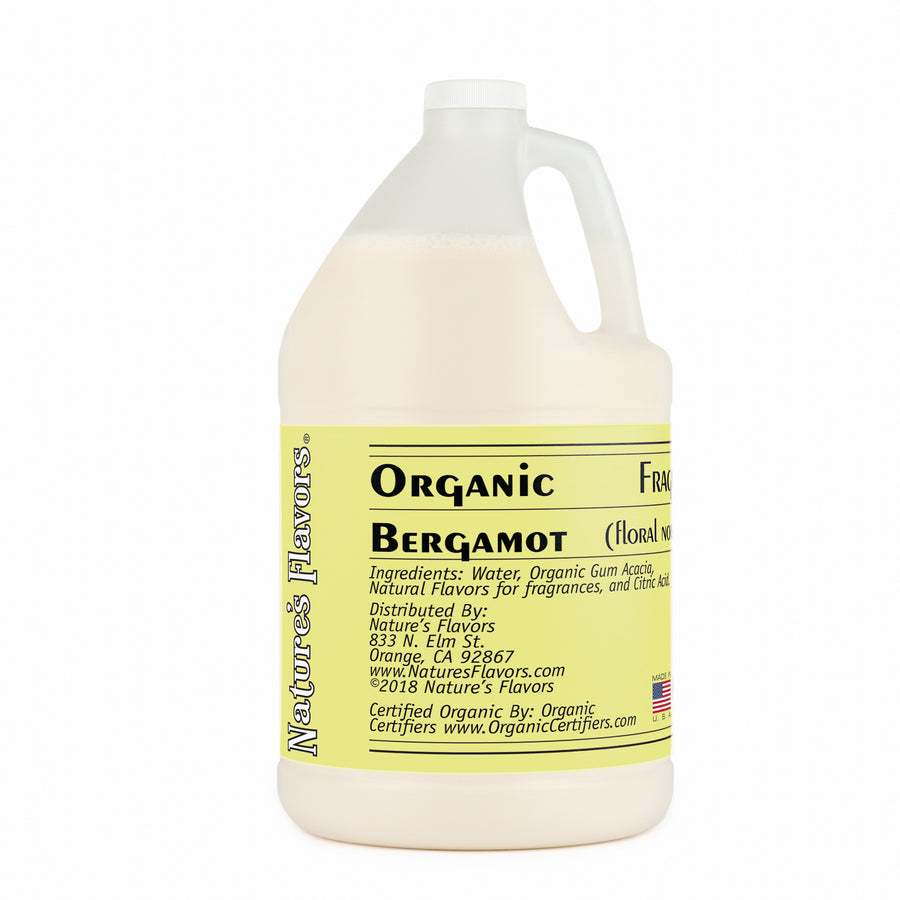 Organic Bergamot Fragrance Emulsion with Floral Notes (Water Soluble)