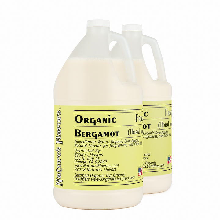 Organic Bergamot Fragrance Emulsion with Floral Notes (Water Soluble)