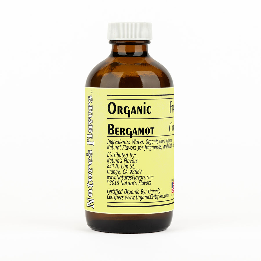 Organic Bergamot Fragrance Emulsion with Floral Notes (Water Soluble)