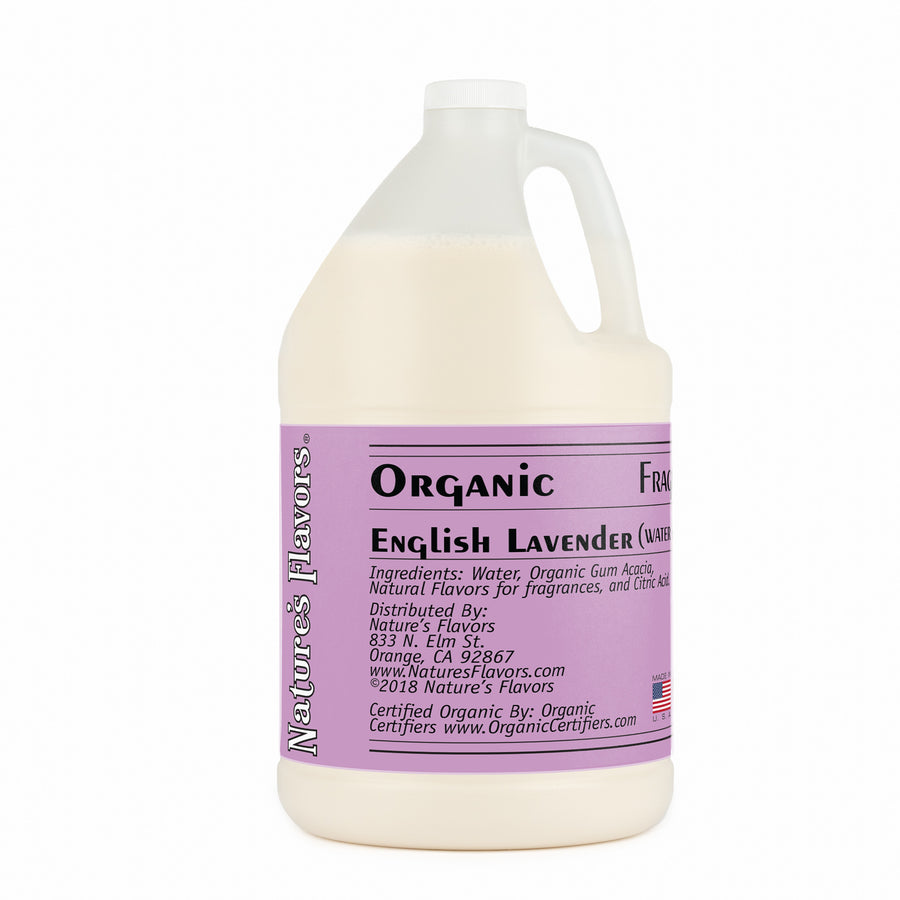 Organic English Lavender Fragrance Emulsion (Water Soluble)