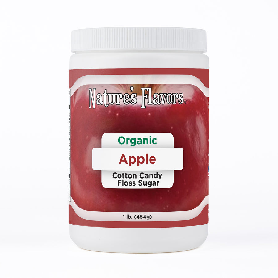 Apple Cotton Candy Floss Sugar, Organic