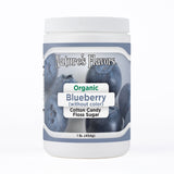 Blueberry Cotton Candy Floss Sugar (Without Color), Organic