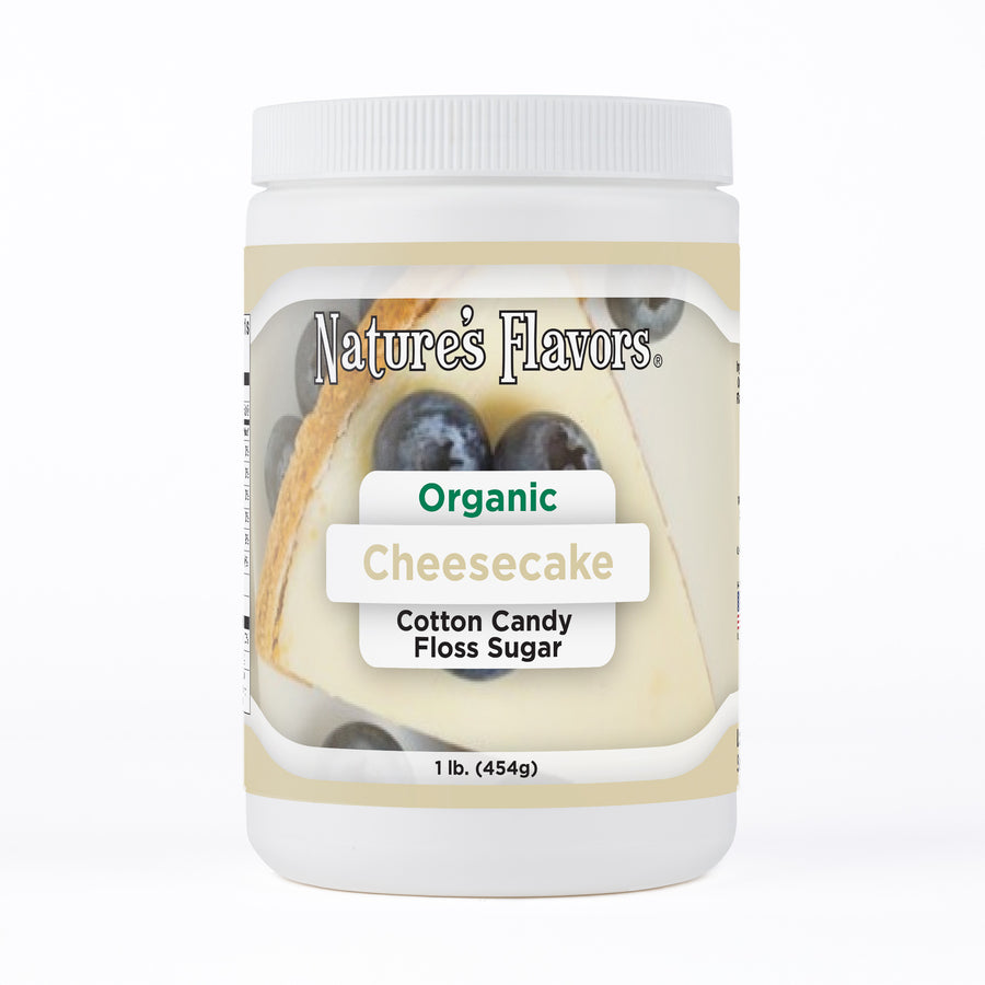 Cheesecake Cotton Candy Floss Sugar, Organic