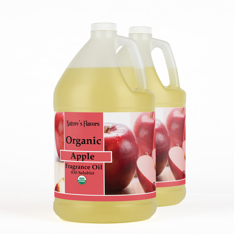 Apple Fragrance Oil (Oil Soluble), Organic