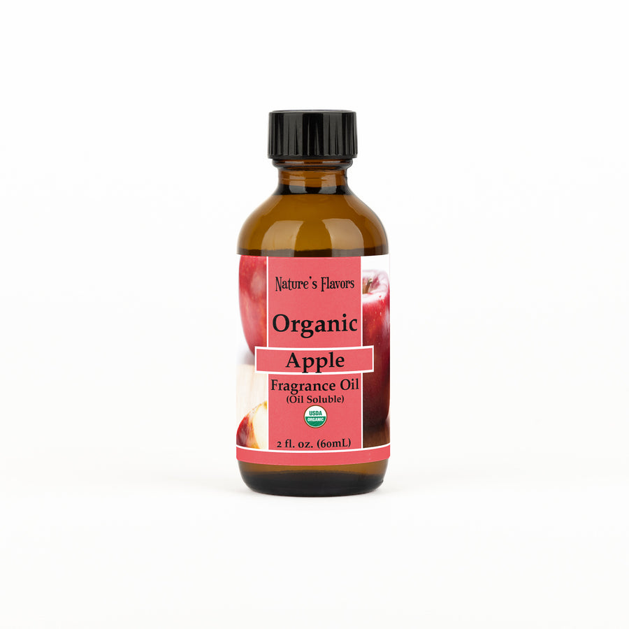 Apple Fragrance Oil (Oil Soluble), Organic