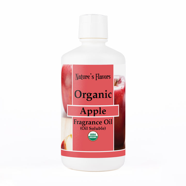 Apple Fragrance Oil (Oil Soluble), Organic