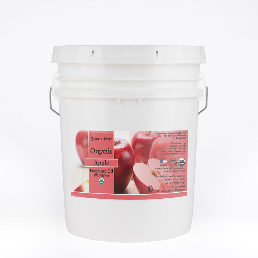 Apple Fragrance Oil (Oil Soluble), Organic