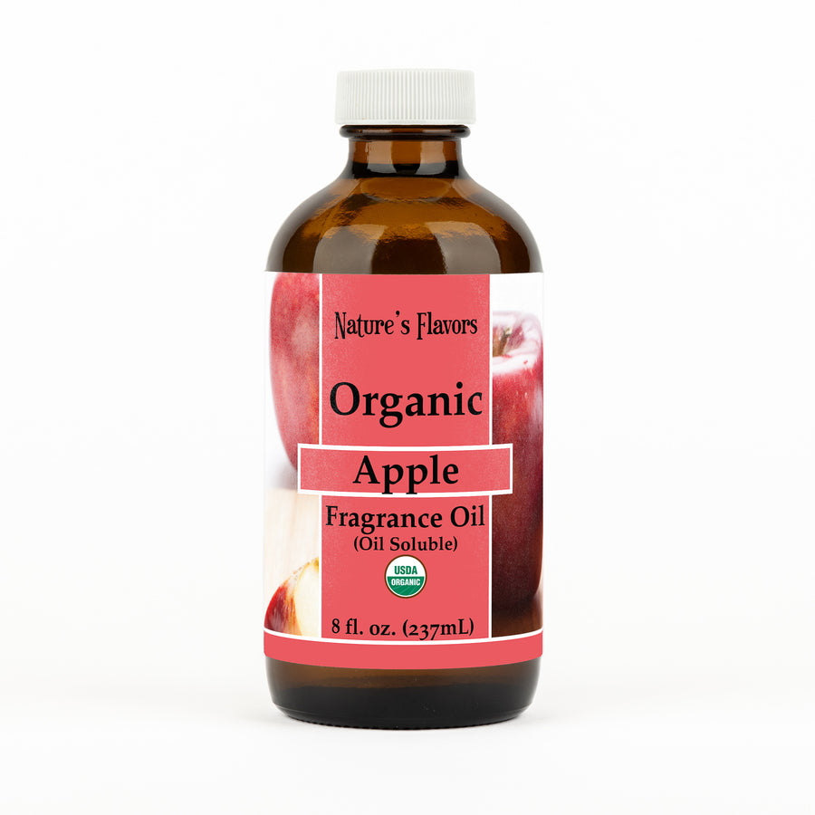 Apple Fragrance Oil (Oil Soluble), Organic