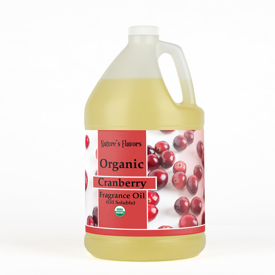 Cranberry Fragrance Oil (Oil Soluble), Organic