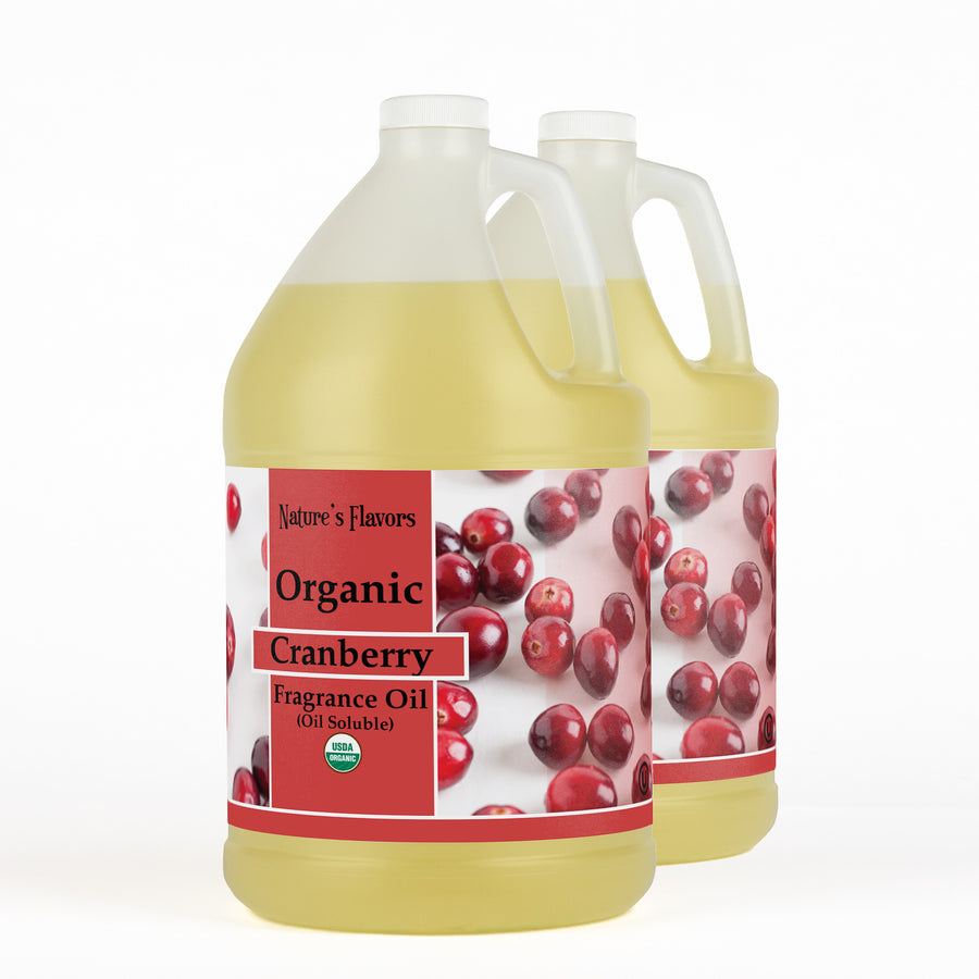 Cranberry Fragrance Oil (Oil Soluble), Organic
