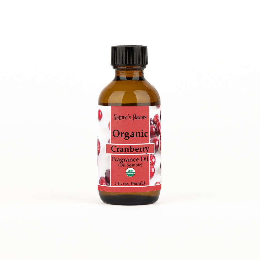 Cranberry Fragrance Oil (Oil Soluble), Organic