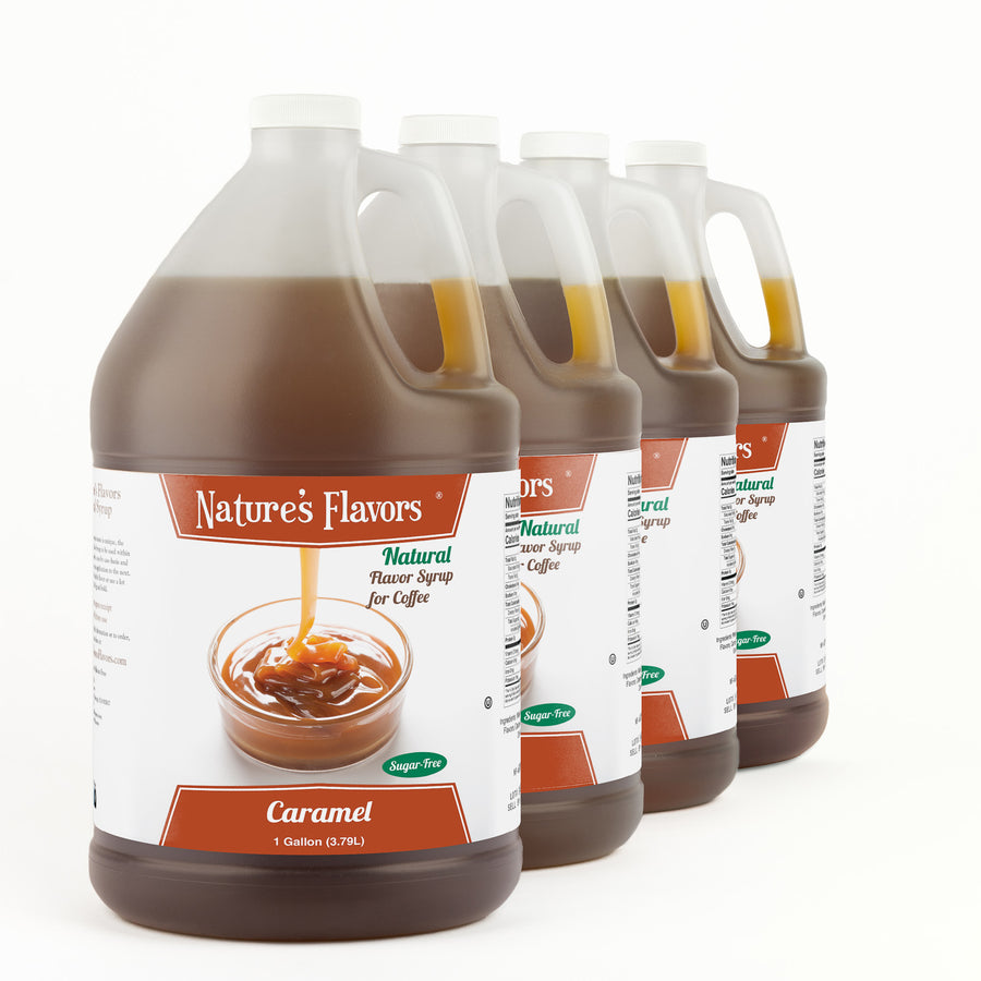 Sugar-Free Caramel Coffee Syrup