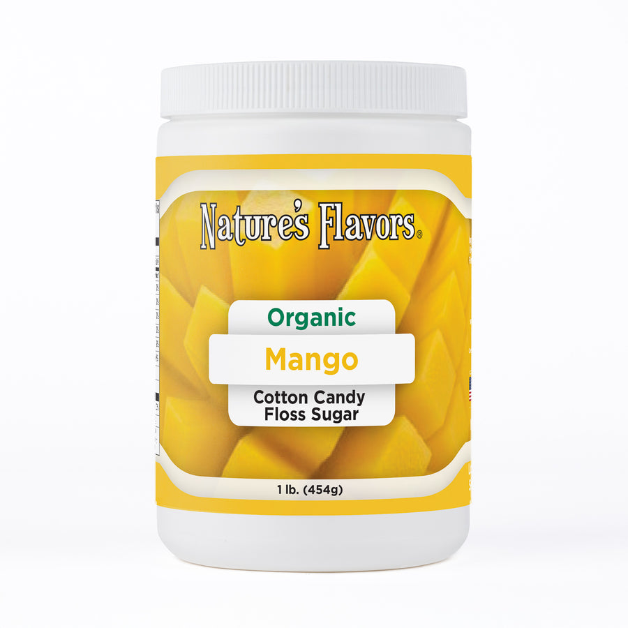 Mango Cotton Candy Floss Sugar, Organic