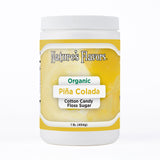 Pina Colada Cotton Candy Floss Sugar, Organic