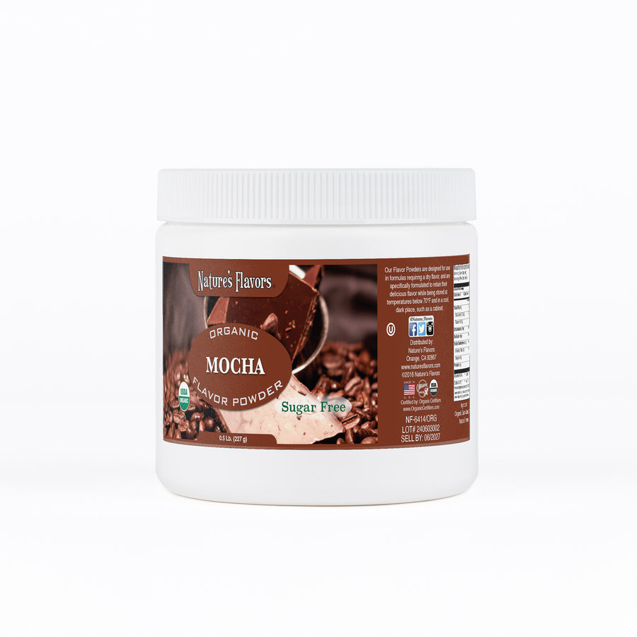 Mocha Flavor Powder (Sugar-Free), Organic