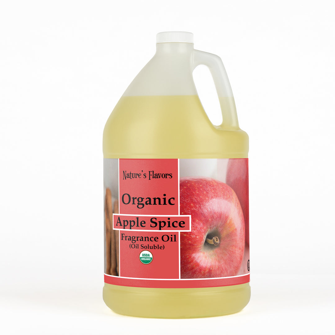 Apple Spice Fragrance Oil (Oil Soluble), Organic