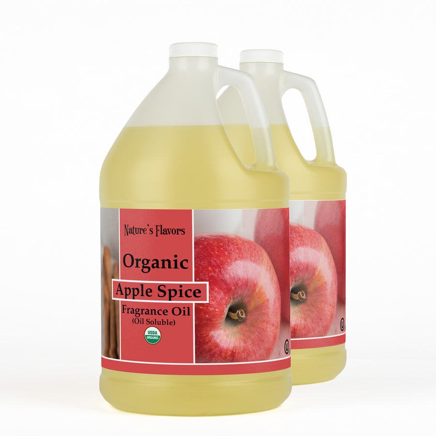 Apple Spice Fragrance Oil (Oil Soluble), Organic