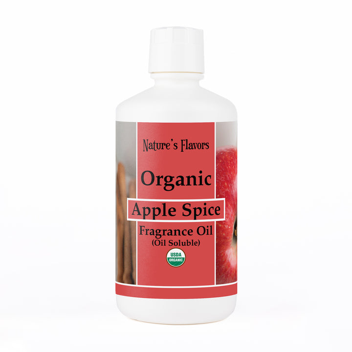 Apple Spice Fragrance Oil (Oil Soluble), Organic