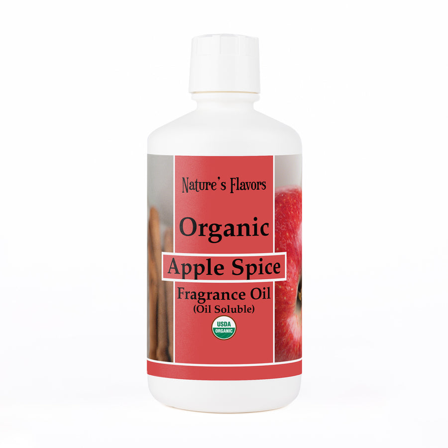 Apple Spice Fragrance Oil (Oil Soluble), Organic