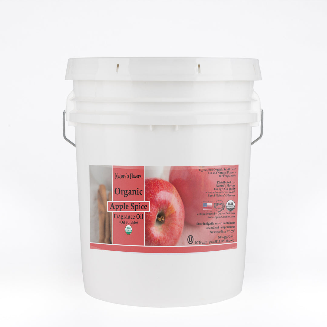 Apple Spice Fragrance Oil (Oil Soluble), Organic