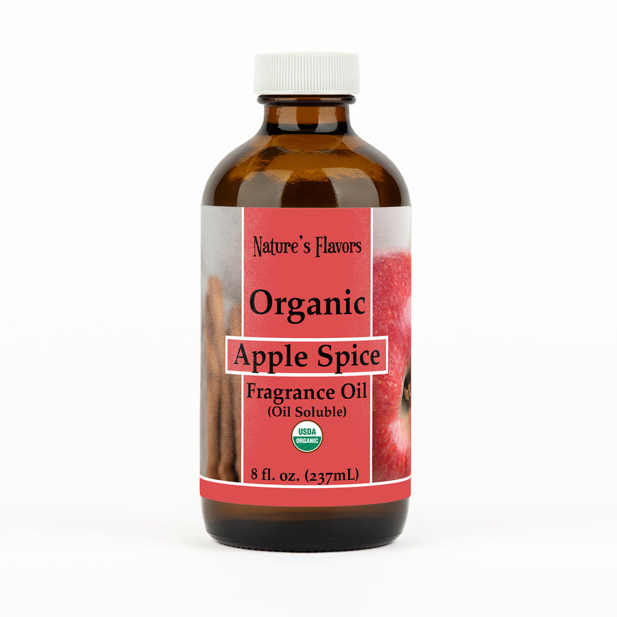 Apple Spice Fragrance Oil (Oil Soluble), Organic