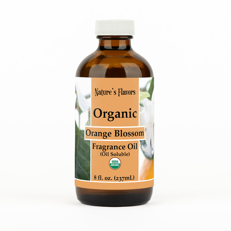 Orange Blossom Fragrance Oil (Oil Soluble), Organic