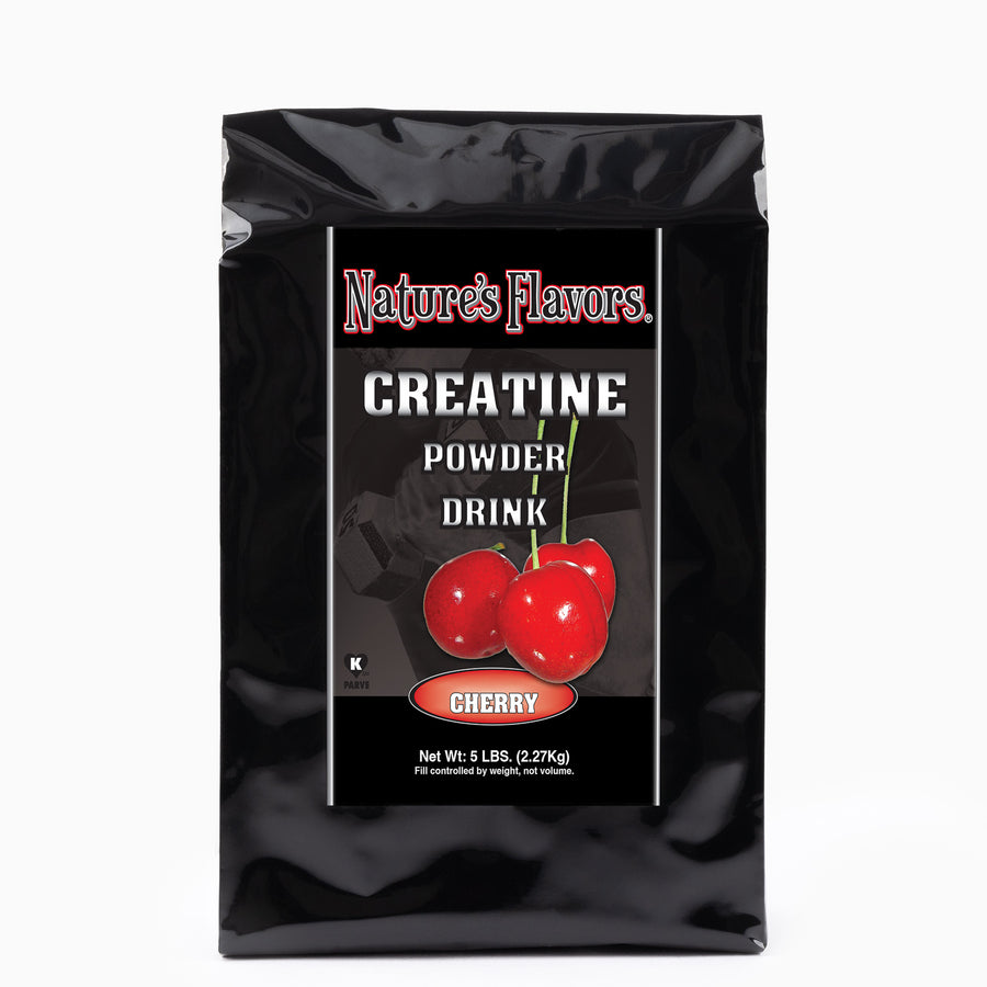 Instant Creatine Powder Drink - Cherry (Kosher,Gluten Free, Vegan)