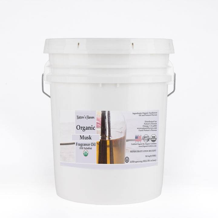 Musk Fragrance Oil (Oil Soluble), Organic