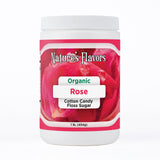Rose Cotton Candy Floss Sugar, Organic