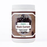 Black Currant Cotton Candy Floss Sugar, Organic