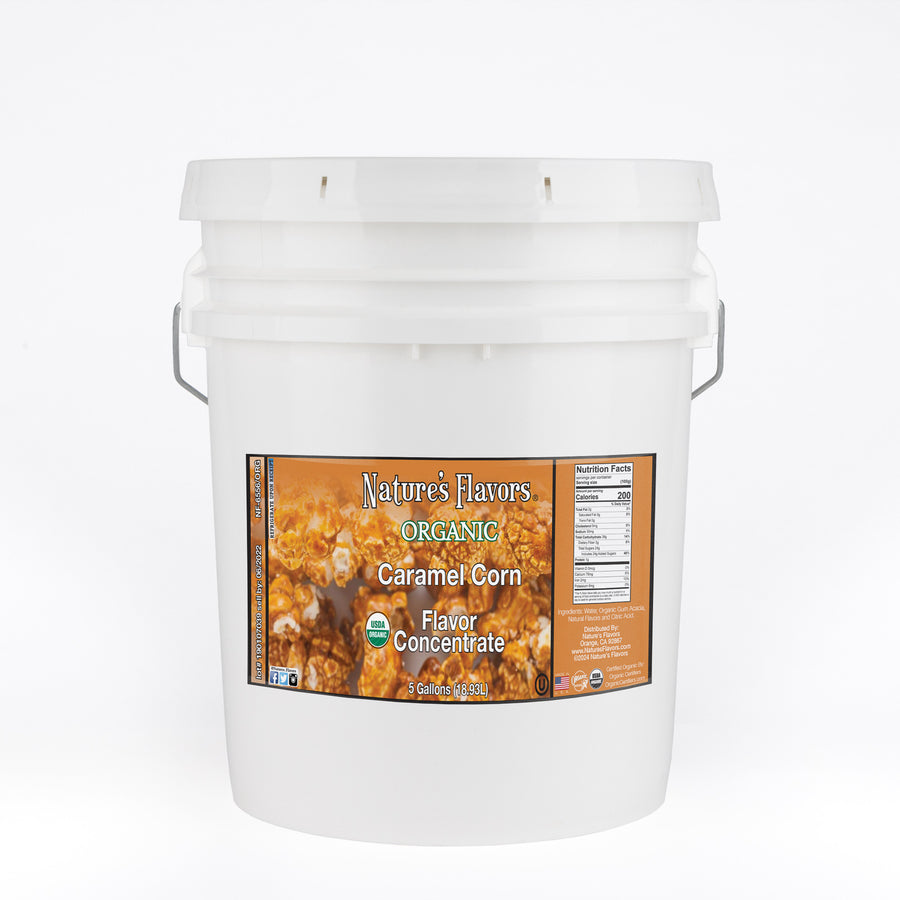 Caramel Corn Flavor Concentrate, Organic