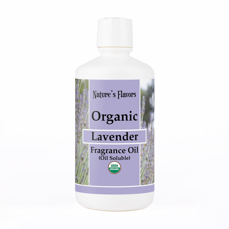 Lavender Fragrance Oil (Oil Soluble), Organic