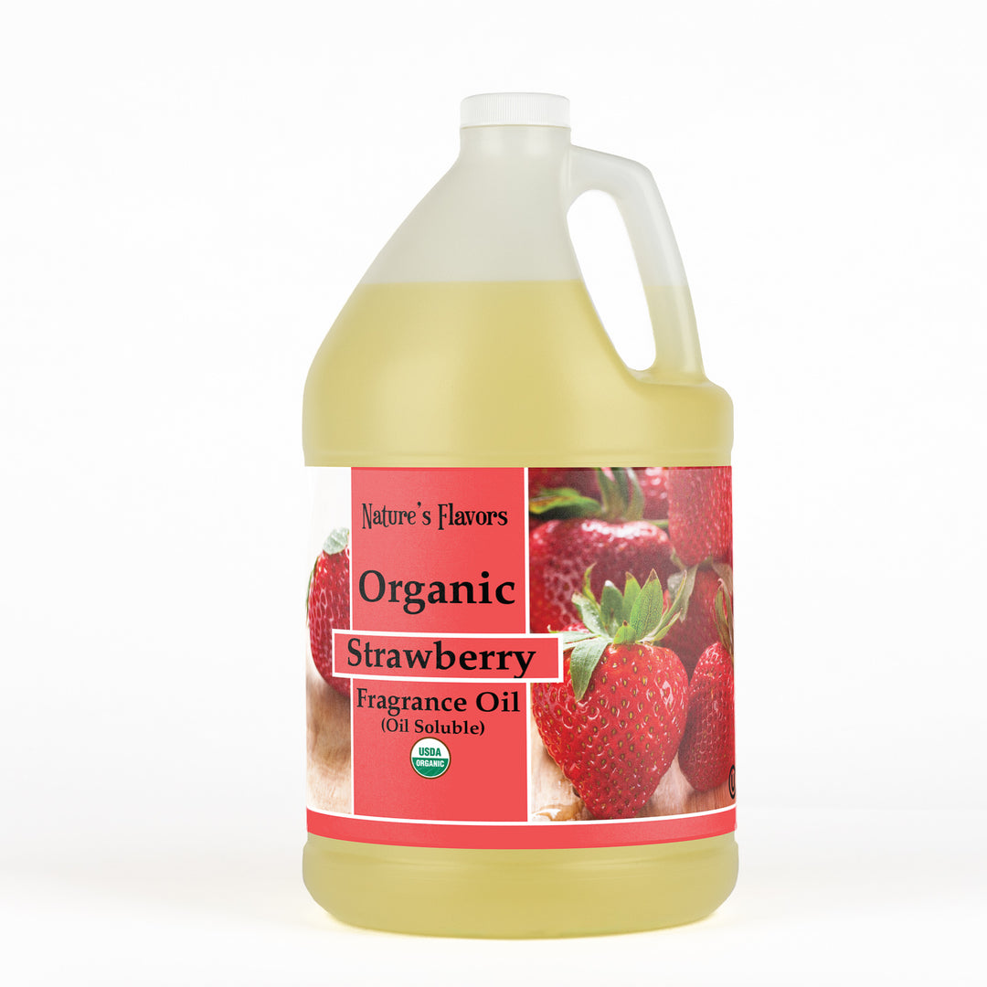 Strawberry Fragrance Oil (Oil Soluble), Organic