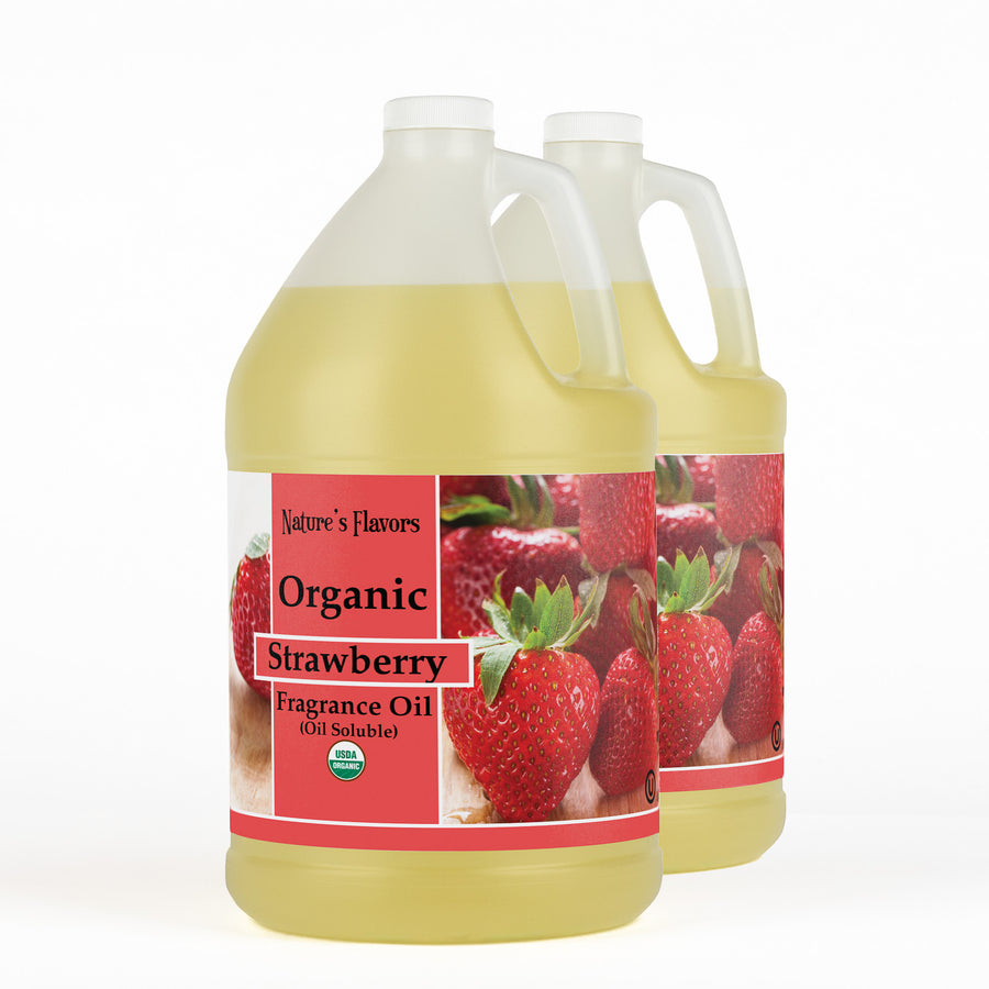 Strawberry Fragrance Oil (Oil Soluble), Organic