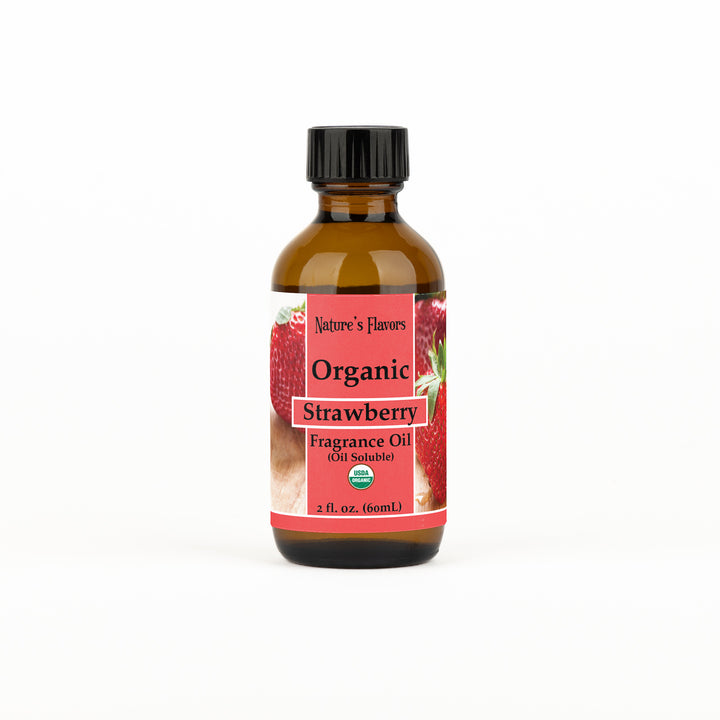 Strawberry Fragrance Oil (Oil Soluble), Organic