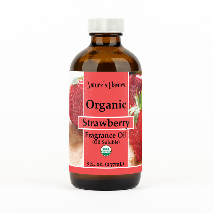 Strawberry Fragrance Oil (Oil Soluble), Organic