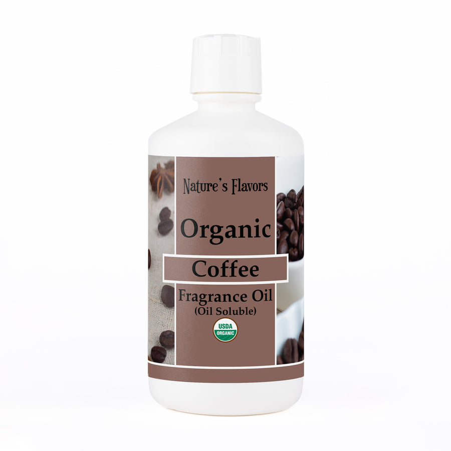 Coffee Fragrance Oil (Oil Soluble), Organic