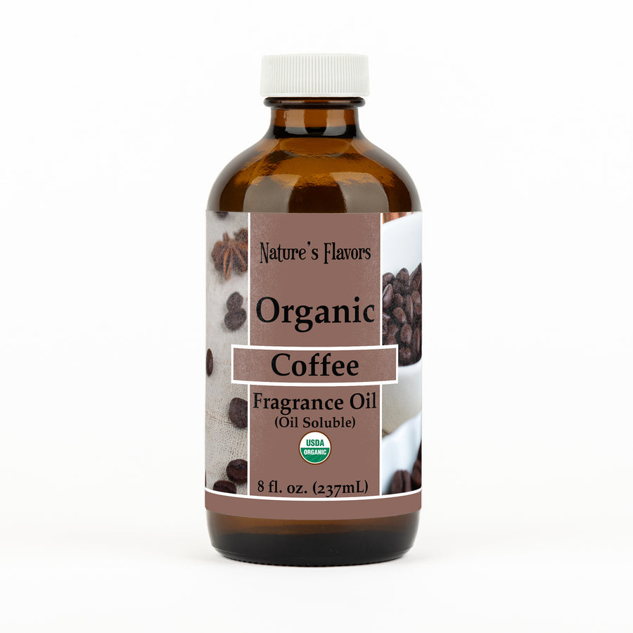Coffee Fragrance Oil (Oil Soluble), Organic