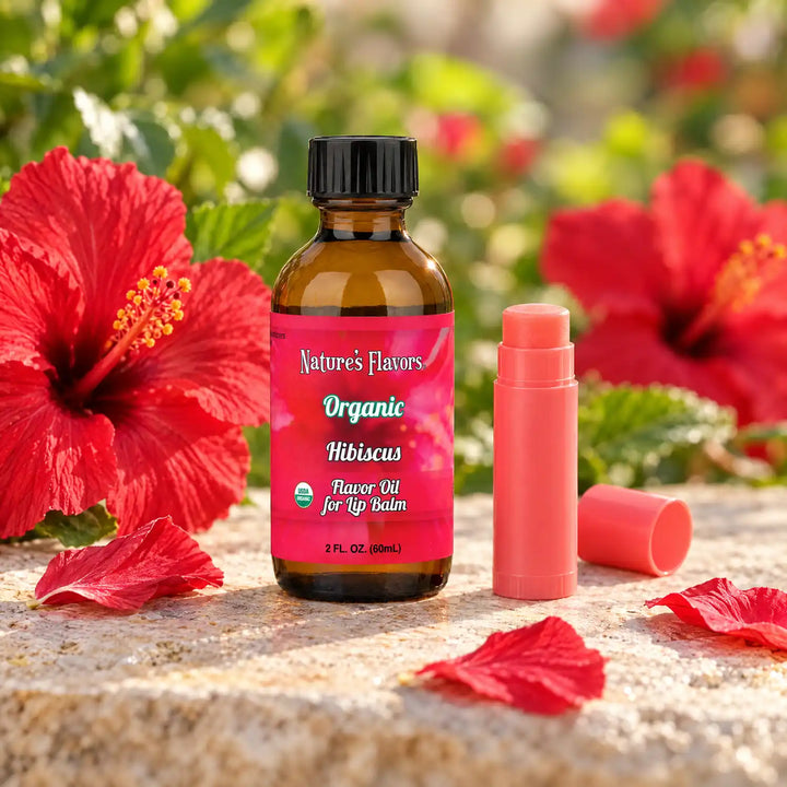 Organic Hibiscus Flavor Oil for Lip Balm