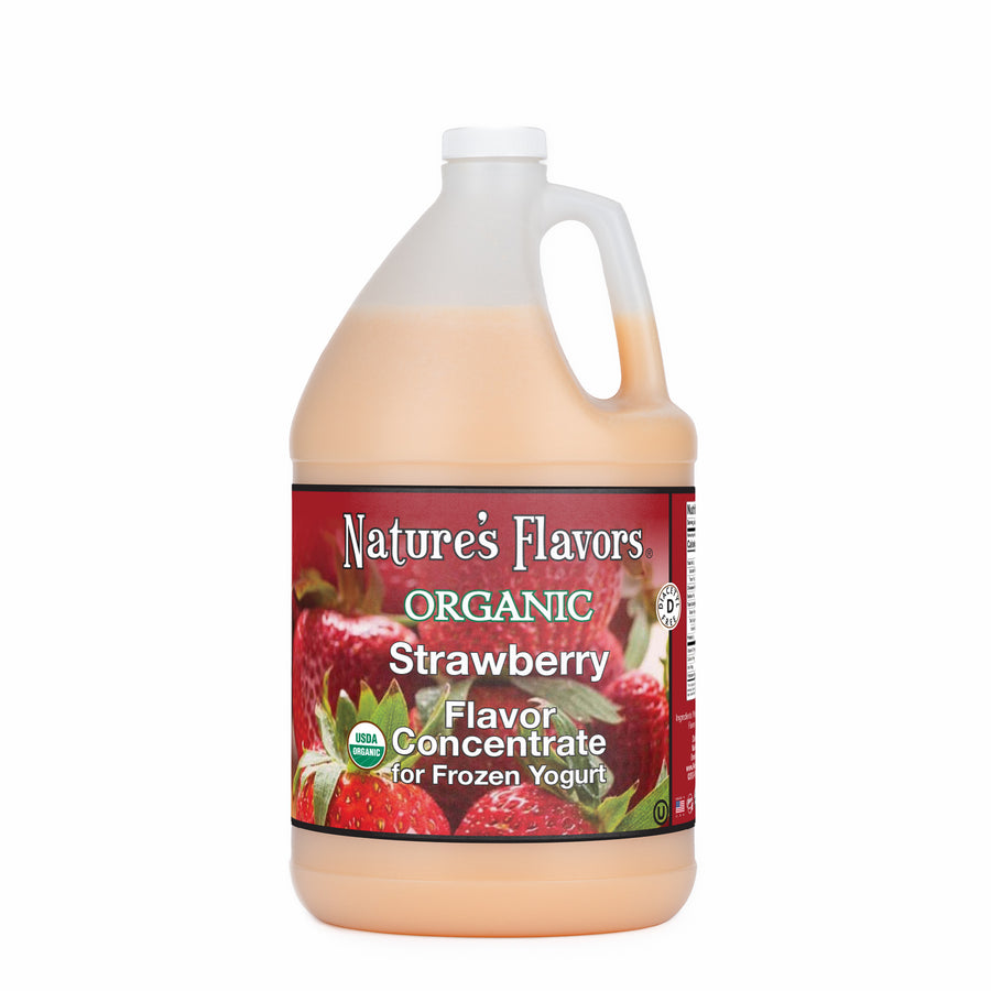Organic Strawberry Flavor Concentrate Without Diacetyl For Frozen Yogurt