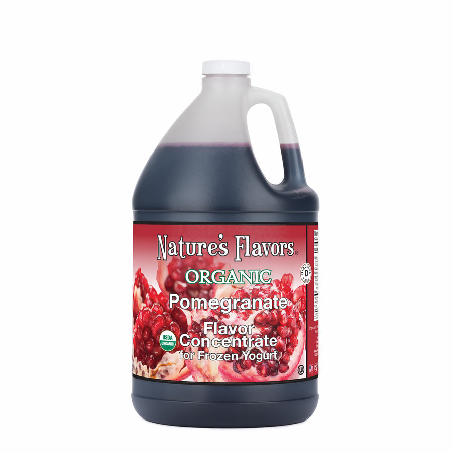 Organic Pomegranate Flavor Concentrate Without Diacetyl For Frozen Yogurt