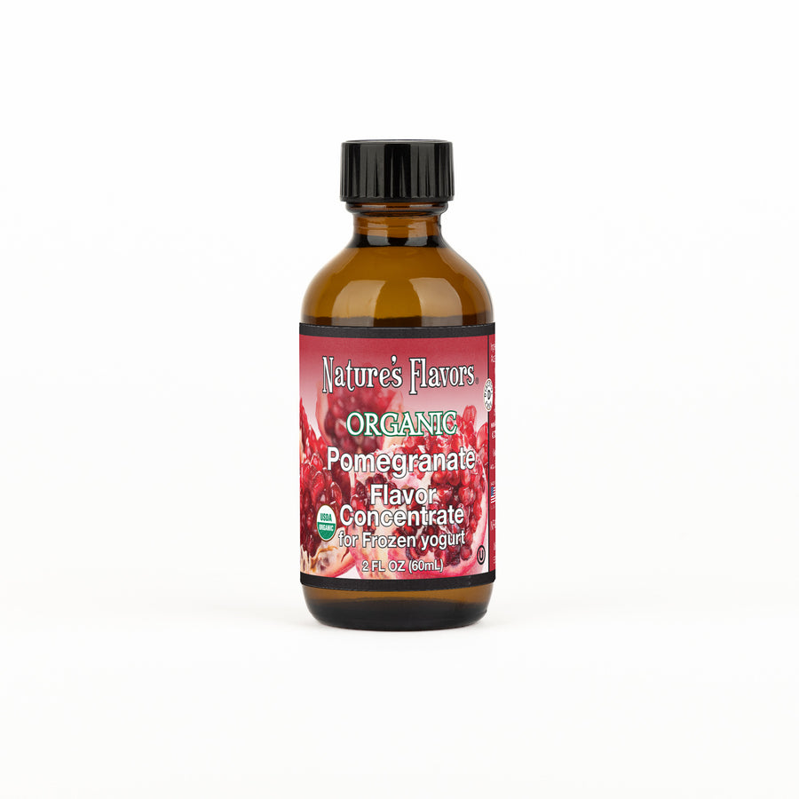 Organic Pomegranate Flavor Concentrate Without Diacetyl For Frozen Yogurt