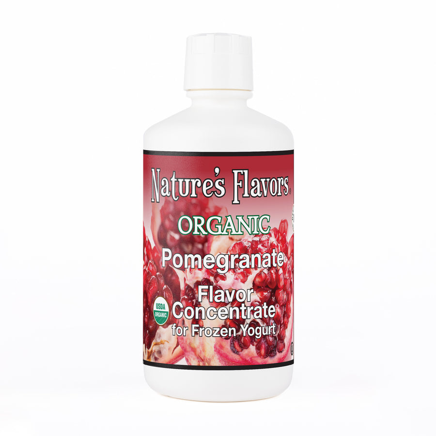 Organic Pomegranate Flavor Concentrate Without Diacetyl For Frozen Yogurt