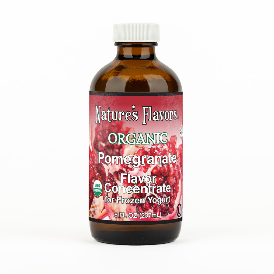 Organic Pomegranate Flavor Concentrate Without Diacetyl For Frozen Yogurt