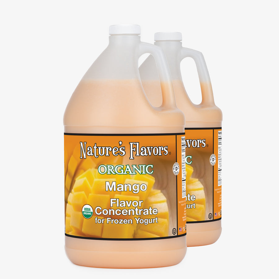 Organic Mango Flavor Concentrate Without Diacetyl For Frozen Yogurt
