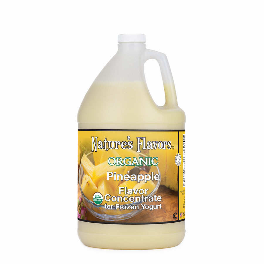 Organic Pineapple Flavor Concentrate Without Diacetyl For Frozen Yogurt