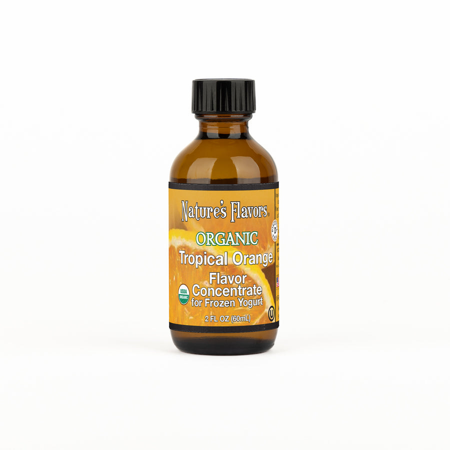 Organic Tropical Orange Flavor Concentrate Without Diacetyl For Frozen Yogurt